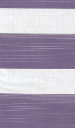 Открытые рулонные шторы день-ночь Модена, Фиолетовый 57